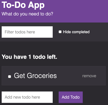Todo App